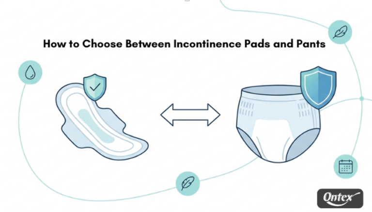 How to Choose Between Incontinence Pads and Pants